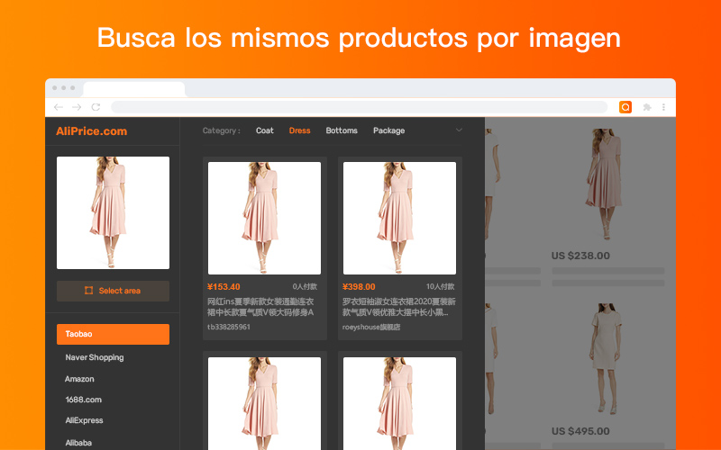 Buscar por la imagen para Taobao